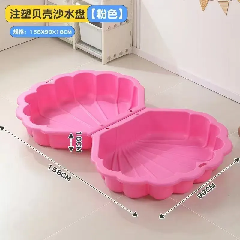 Kids Outdoor Water Table - Kids Plastic Sand Play Set Cartoon