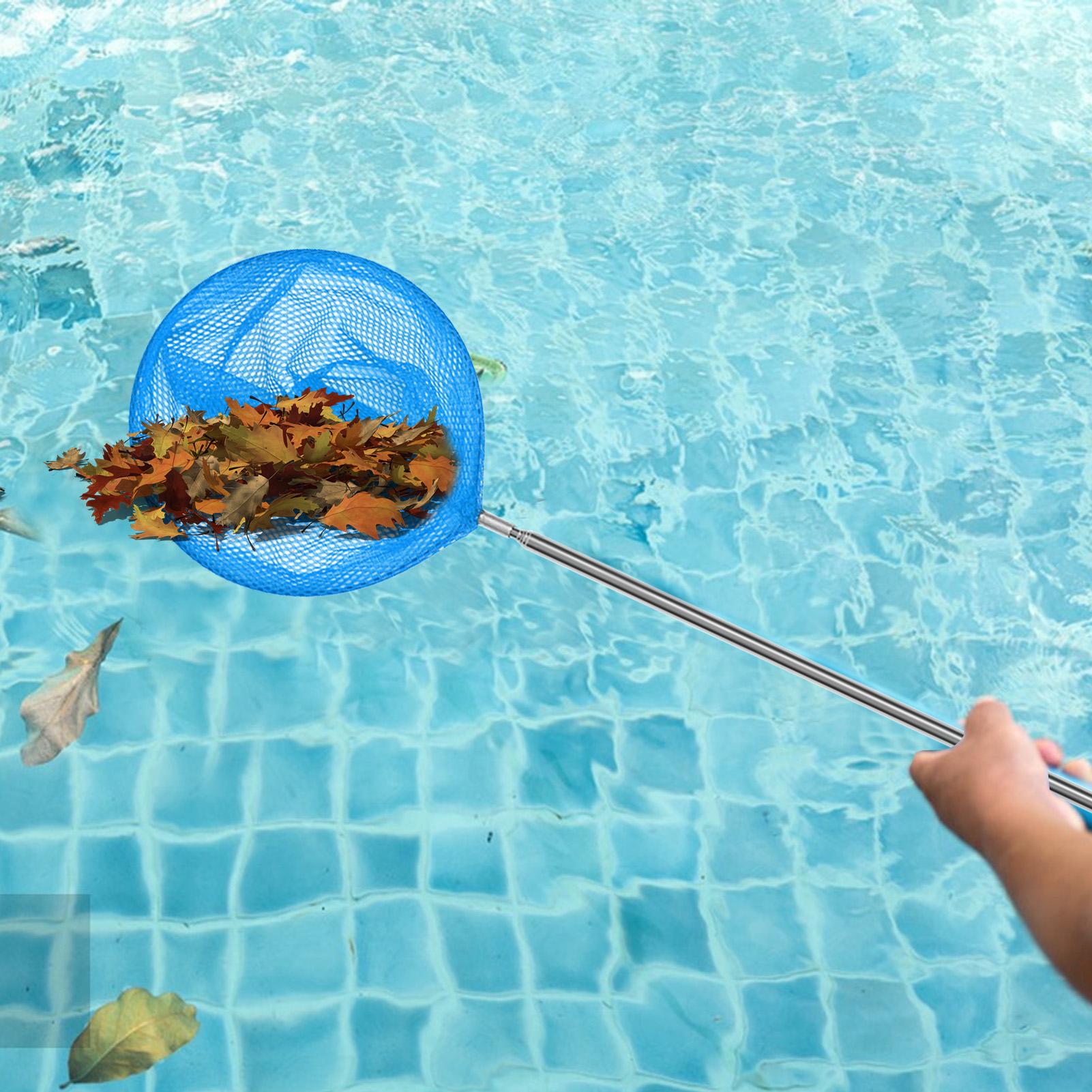Kids Outdoor Frame - Telescopic Swimming Pool Net Rake Clear