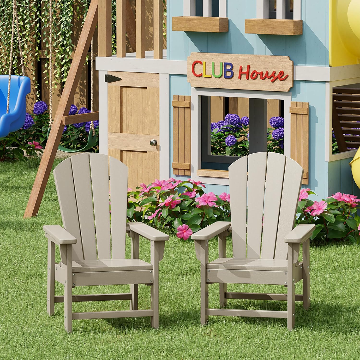 Kids Outdoor Furniture Set - Kids Outdoor Chair Set of 2,