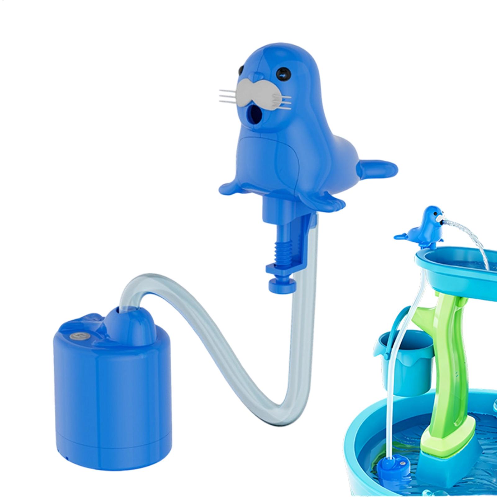 Kids Outdoor Water Table - Rechargeable Spray Pump For Water Table