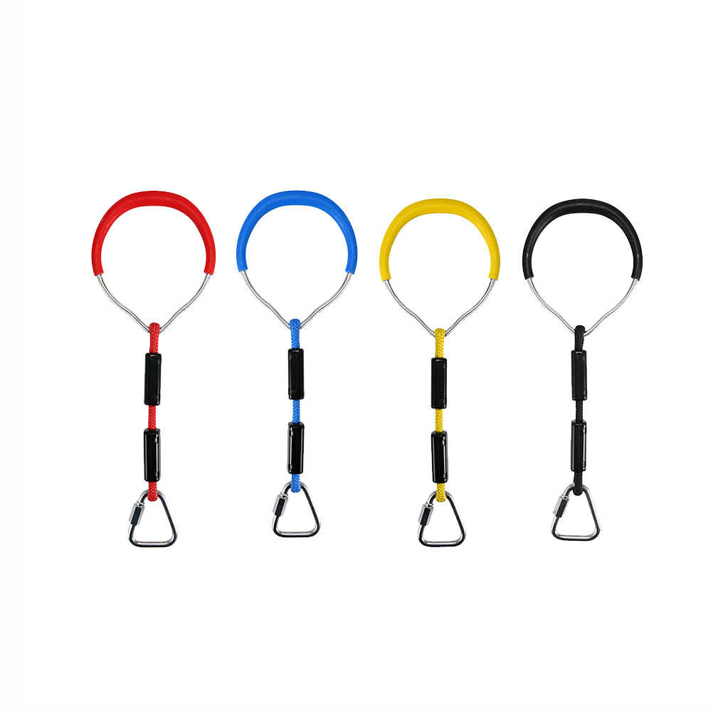 Play Kids Outdoor - 2Pcs Colorful Gymnastic Rings for Kids