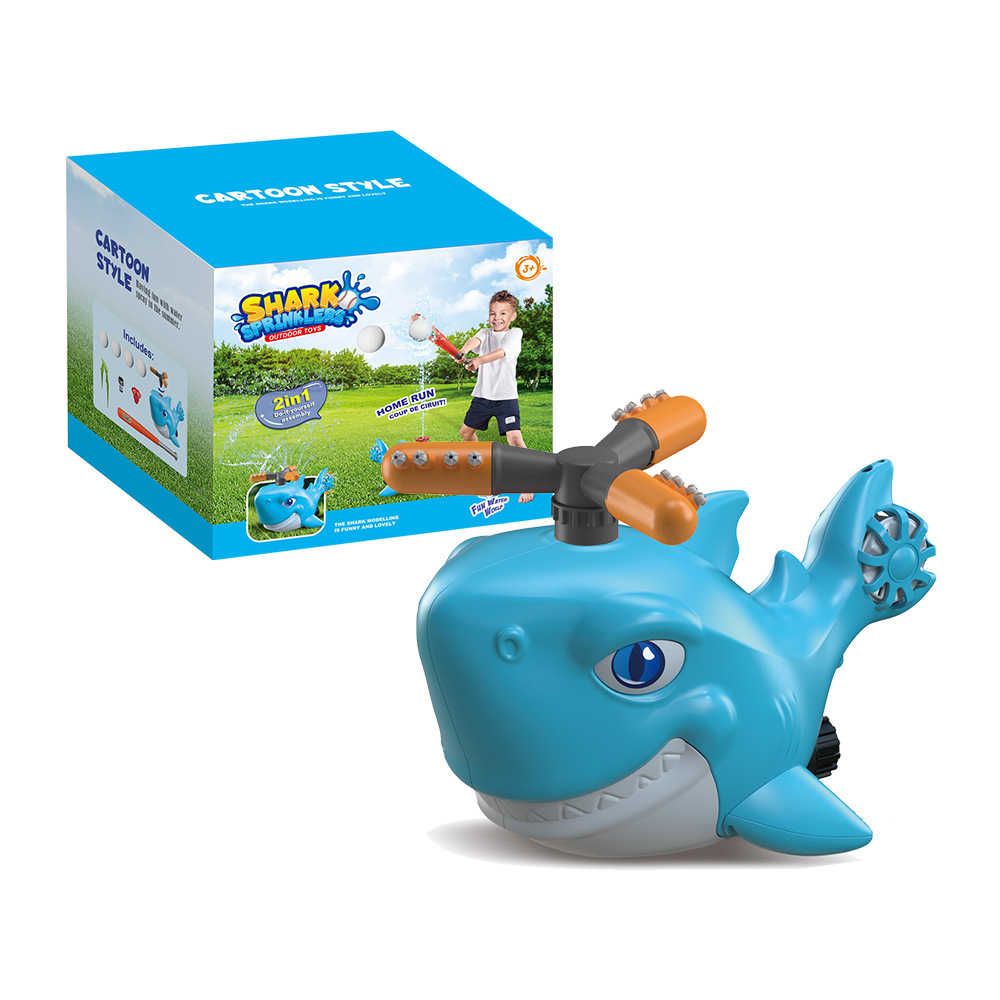Cartoon Shark Sprinkler Outdoo - Kids Outdoor Yard Tools recension och pris