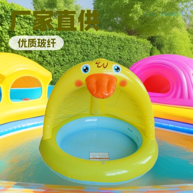 Inflatable Splash Pool for Kid - Kids Outdoor Water Table recension och pris
