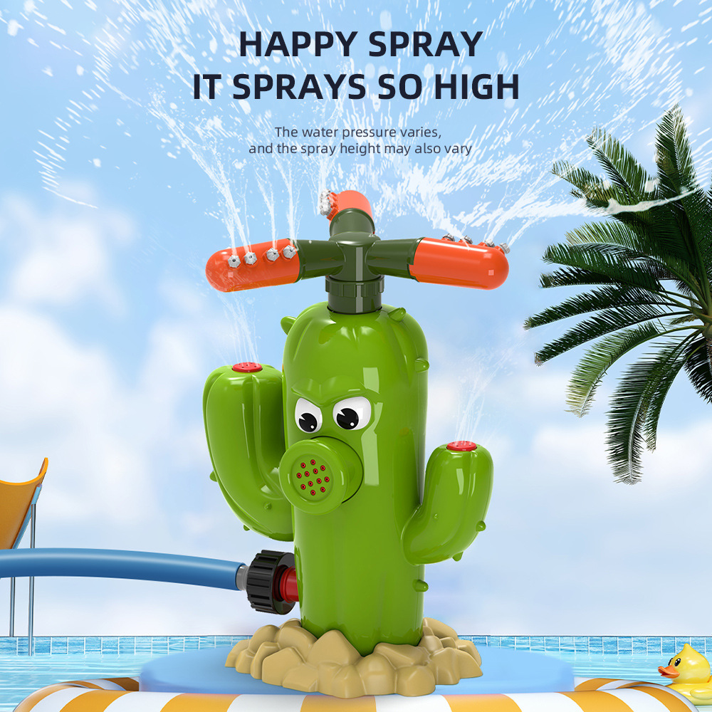 Cactus Cartoon Sprinkler Outdo - Kids Outdoor Yard Tools recension och pris