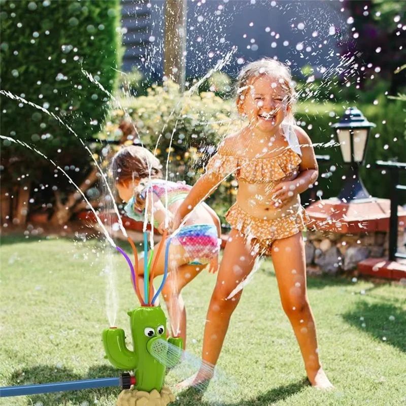 Cactus Cartoon Sprinkler Outdo - Kids Outdoor Yard Tools recension och pris