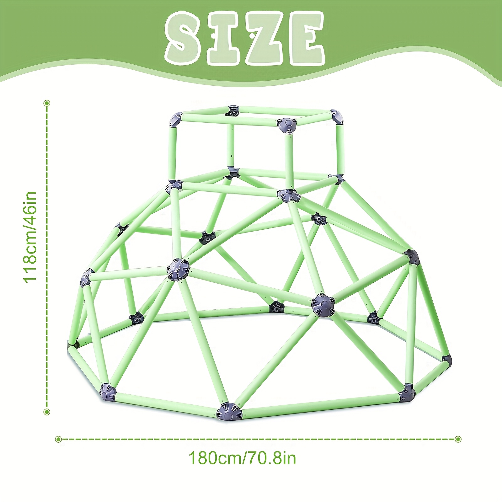 Bars Climbing Tower - Active T - Kids Outdoor Jungle Gym Dome recension och pris