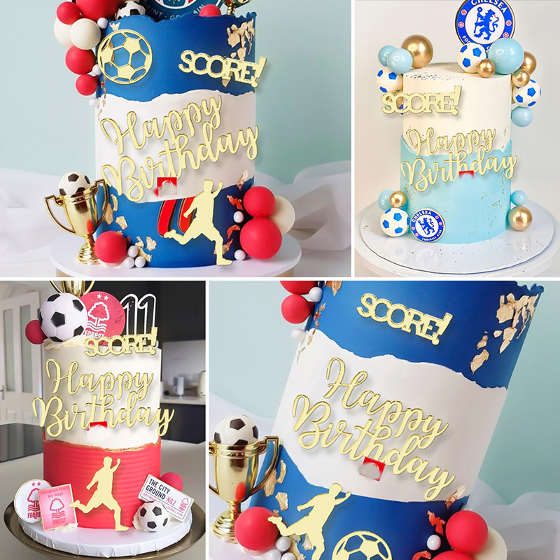 1set Gold Acrylic Happy Birthd - Kids Outdoor Merry Go Round recension och pris