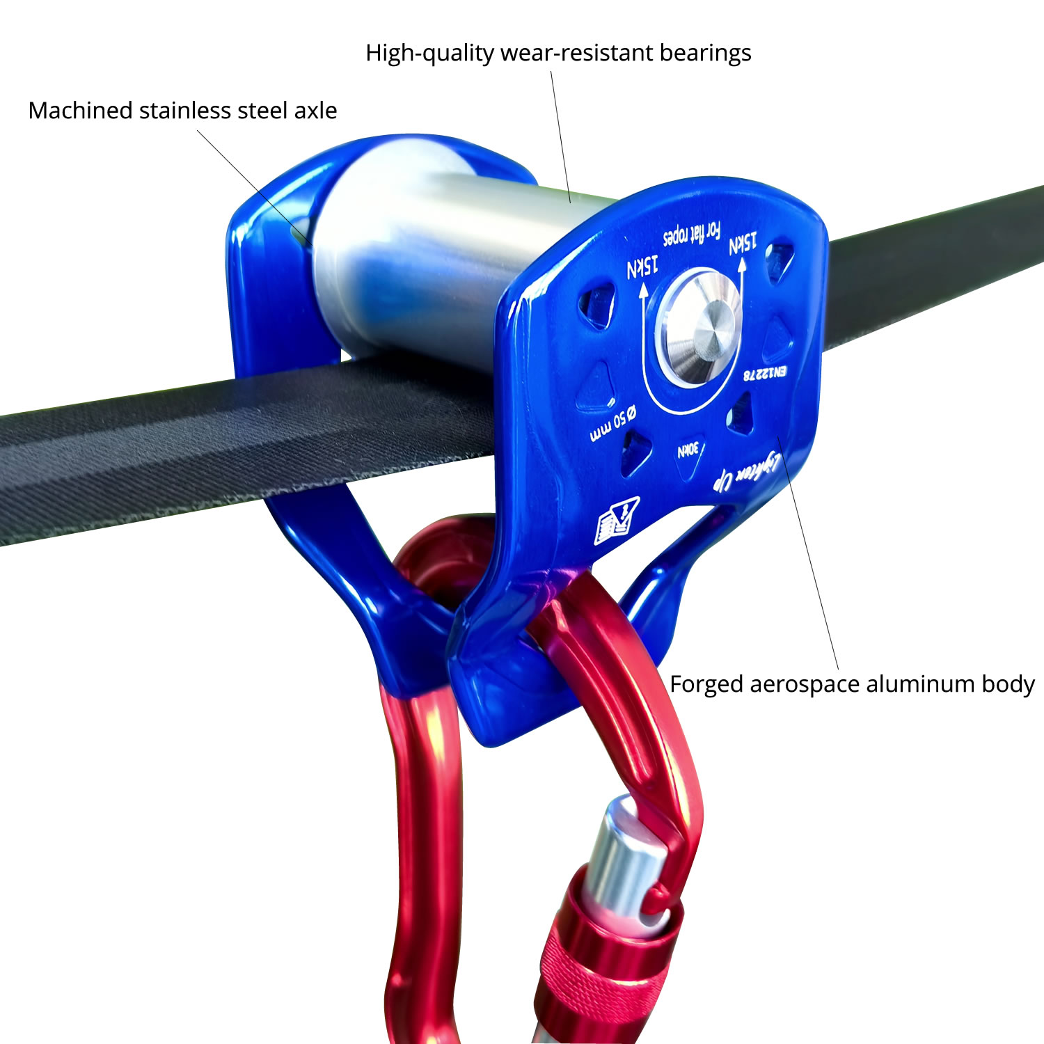 Outdoor 30 KN Zipline Pulley S - Kids Outdoor Furniture Set recension och pris