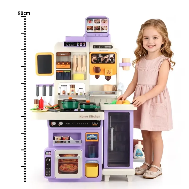 90cm Large Pretend Play Kitche - Kids Outdoor Kitchen Set recension och pris
