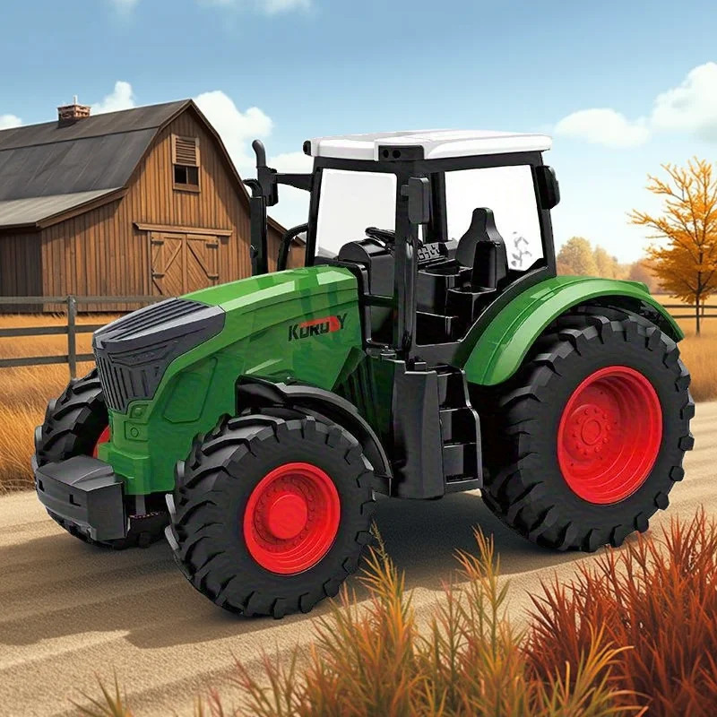 1:24 Inertial Farm Tractor wit - Play Kids Outdoor recension och pris