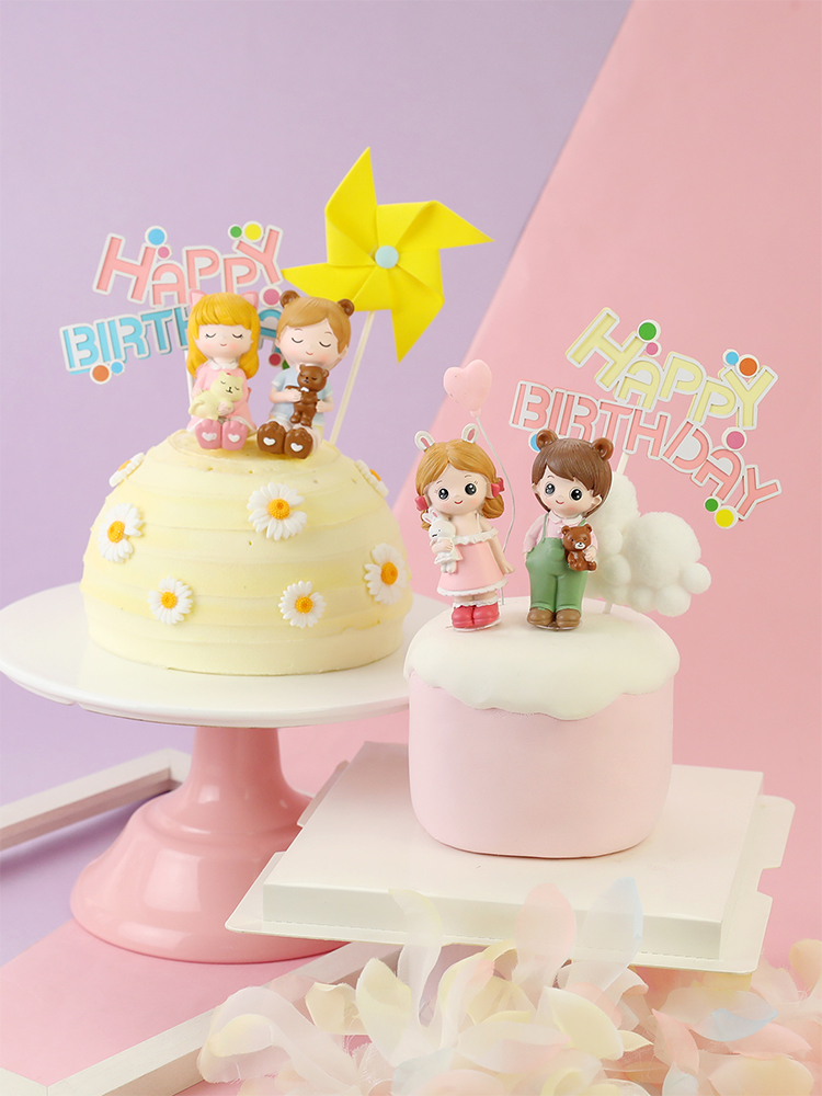 Resin Bunny Bear boy girl Prin - Kids Outdoor Merry Go Round recension och pris
