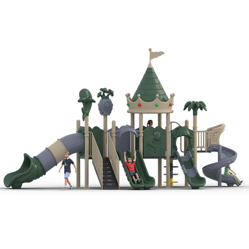 EO-Castle Theme Kids Outdoor P - Kids Outdoor Yard Equipment recension och pris