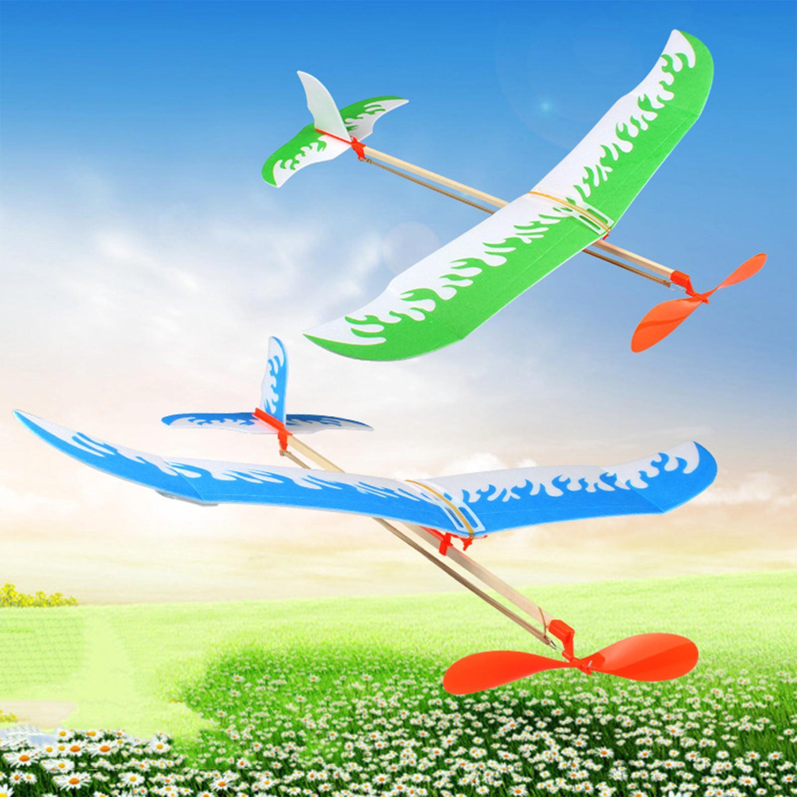 Rubber Band Airplanes Powered  - Kids Outdoor Play Equipment recension och pris