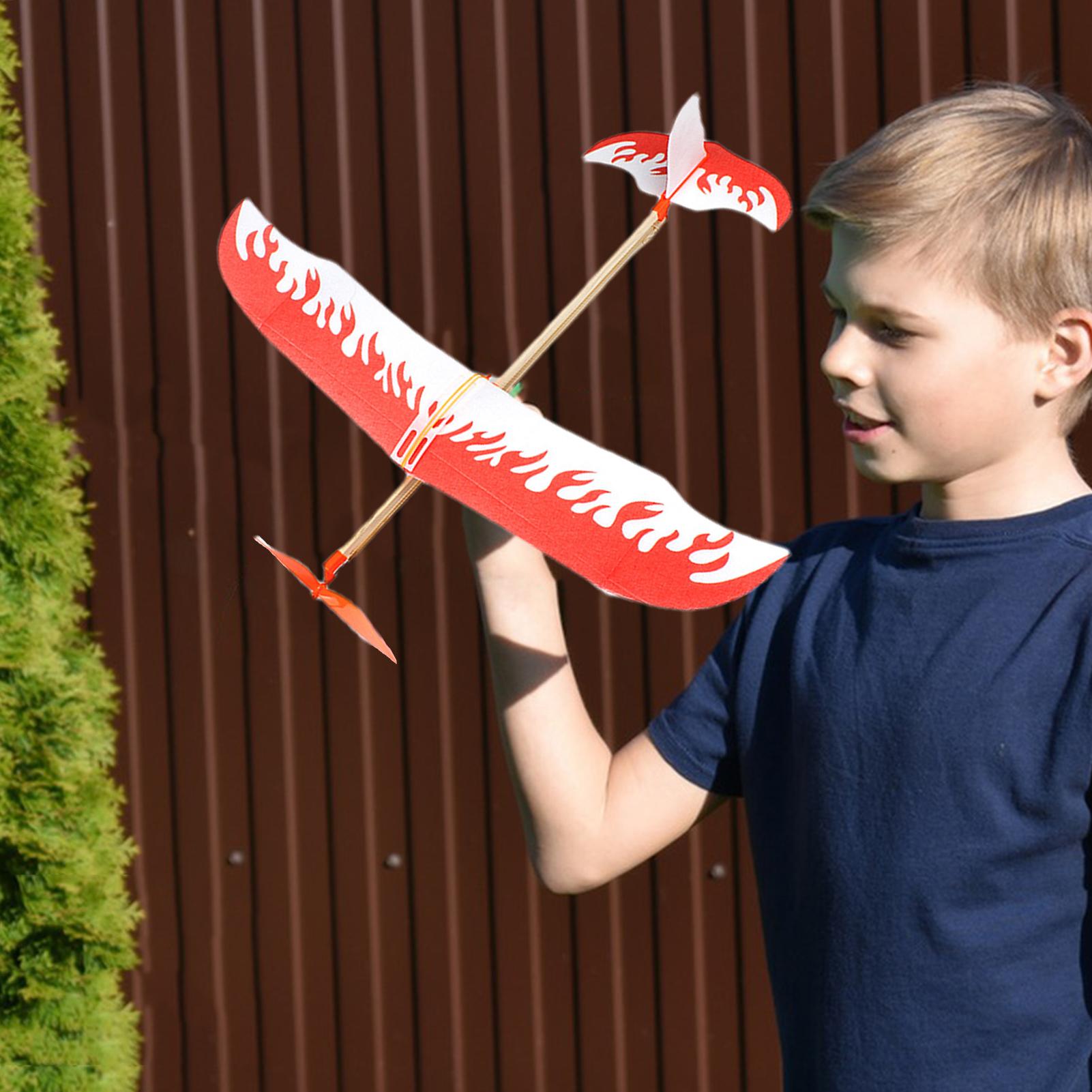 Rubber Band Airplanes Powered  - Kids Outdoor Play Equipment recension och pris