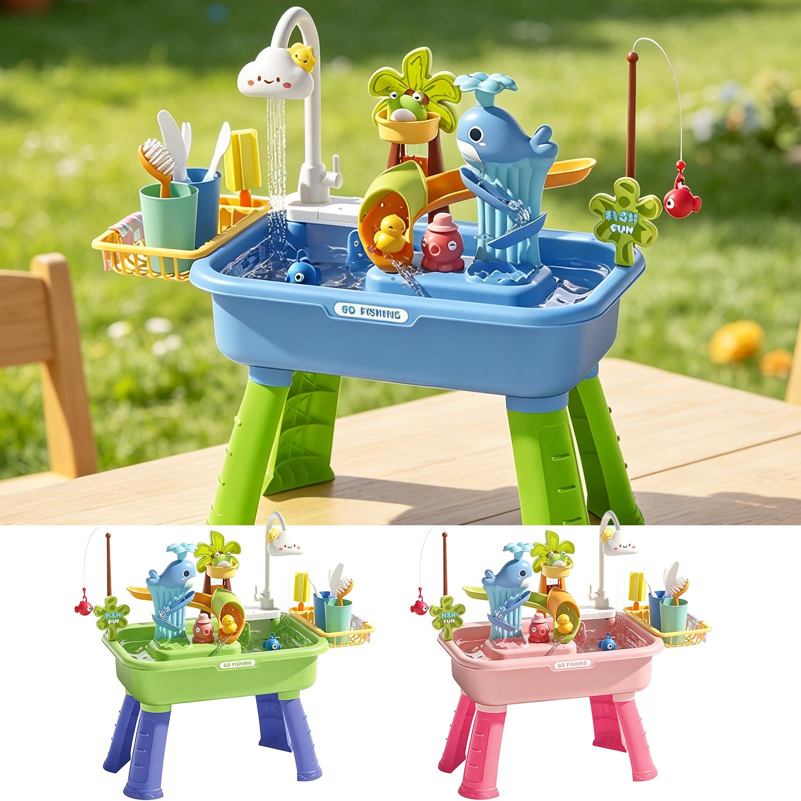 Kids Water Table with Pump, Se - Kids Outdoor Water Table recension och pris