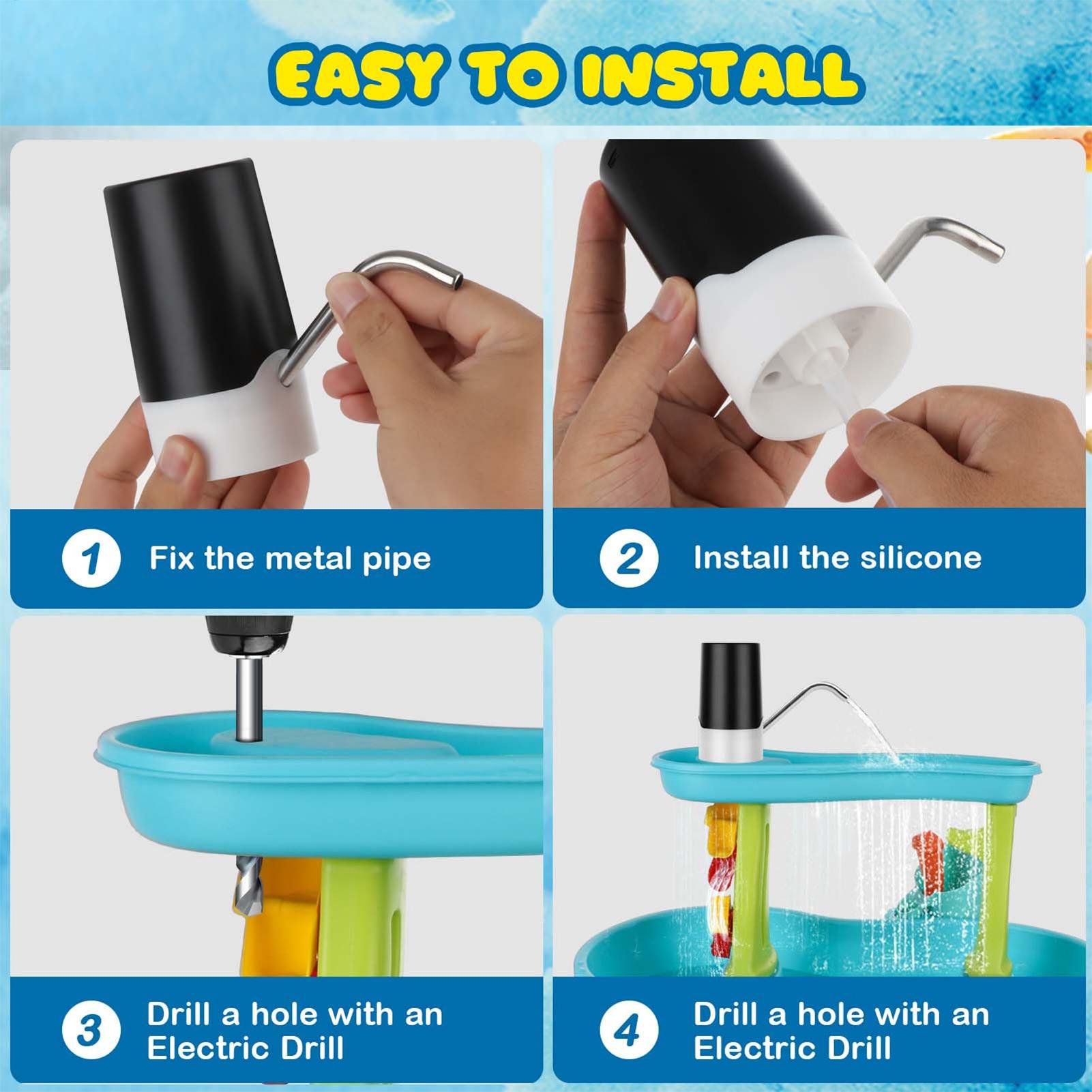 Small Cordless Rechargeable Wa - Kids Outdoor Water Table recension och pris