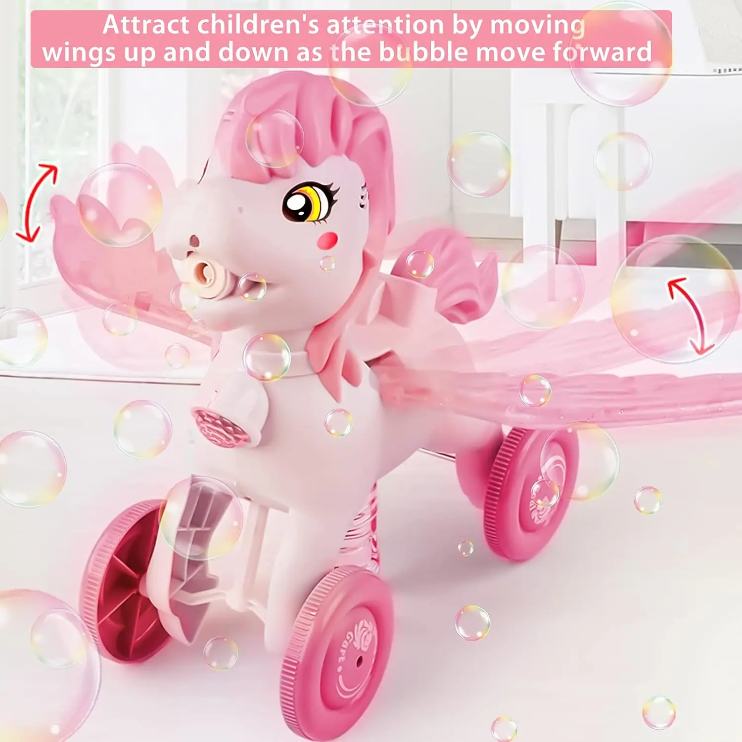 Pony Bubble Machine for Kids A - Kids Outdoor Lawn Mower recension och pris
