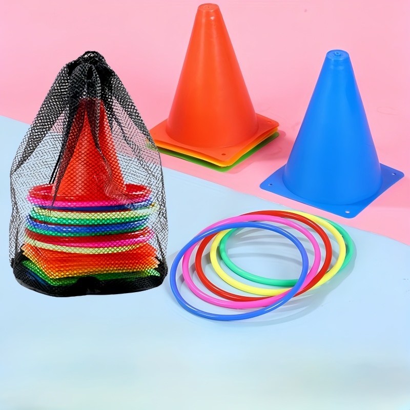 1Set Toss Cones Rings Party Ga - Kids Outdoor Yard Tools recension och pris