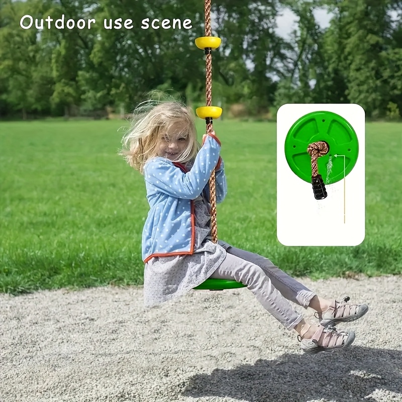 3-in-1 Disc Seat Swing Set 1 P - Kids Outdoor Yard Equipment recension och pris