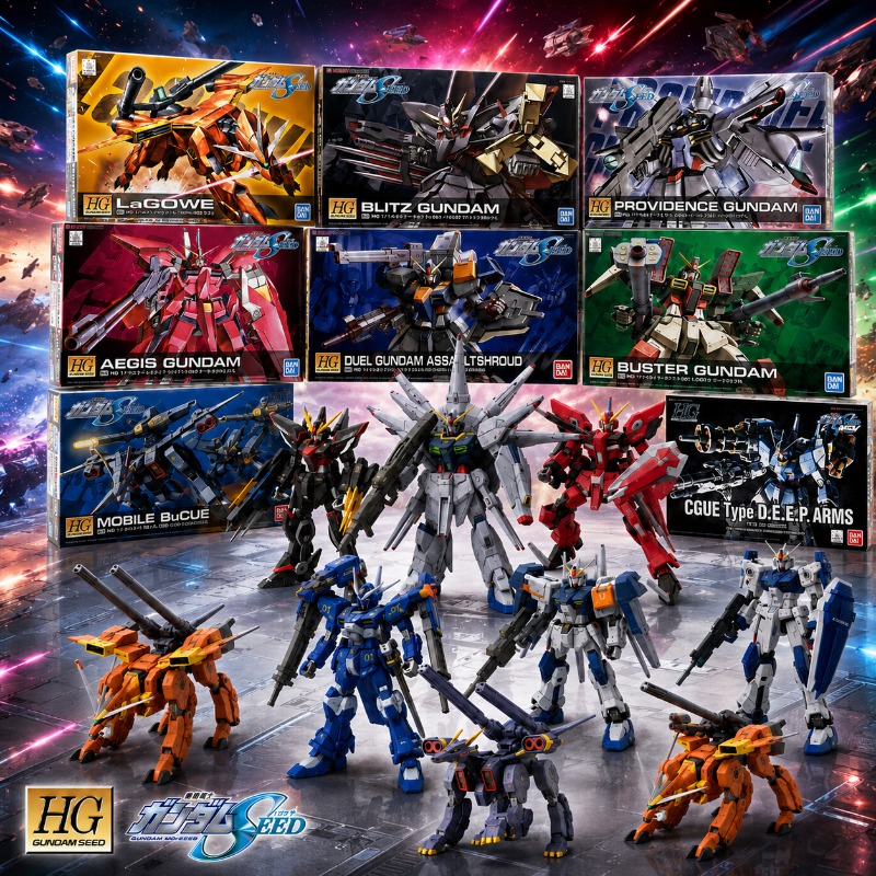 Bandai HG SEED 1/144 Blitz Aeg - Bandai Model Gundam Hg recension och pris