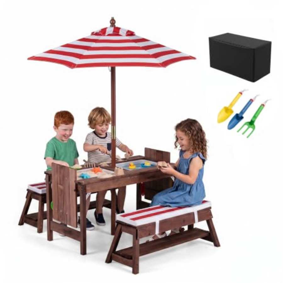 Outdoor kids picnic table for  - Kids Outdoor Water Table recension och pris