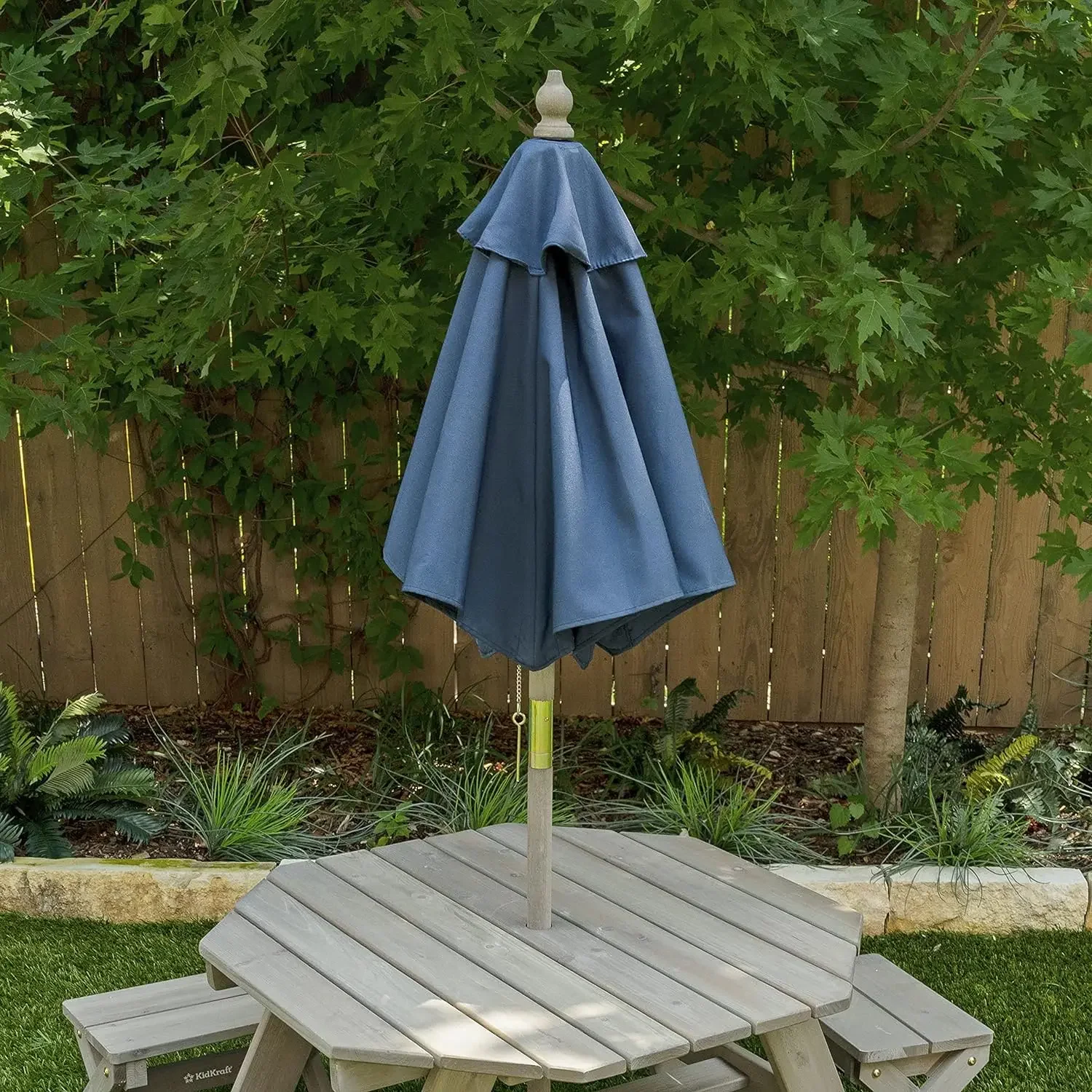 A Octagon Table Stools Umbrell - Kids Outdoor Table With Umbrella recension och pris
