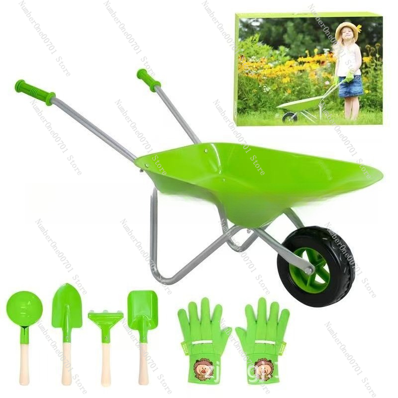 Kids Outdoor Wheelbarrow, Gree - Kids Outdoor Activity Set recension och pris