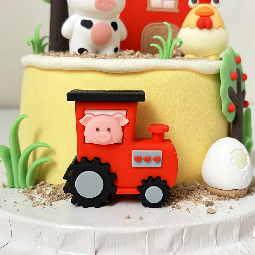 Cartoon Children's Cake Decora - Kids Outdoor Merry Go Round recension och pris