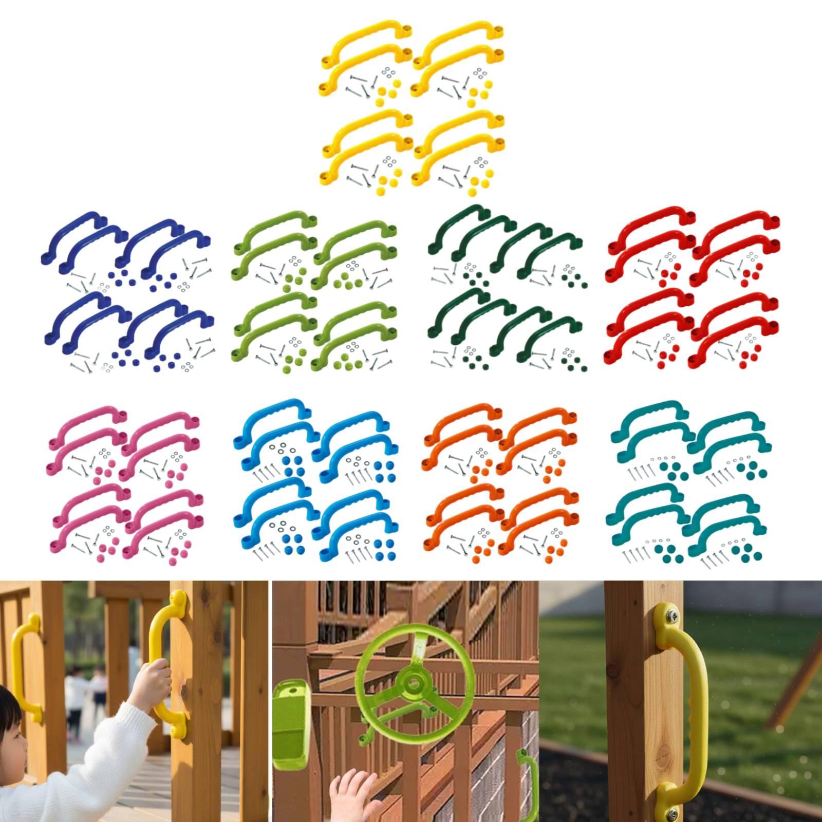 8Pcs Climbing Frame Handles Ea - Kids Outdoor Frame recension och pris