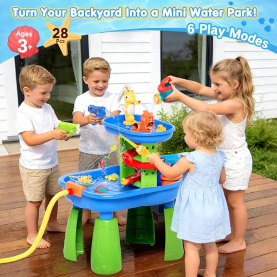 Outdoor water table for kids 3 - Kids Outdoor Water Table recension och pris