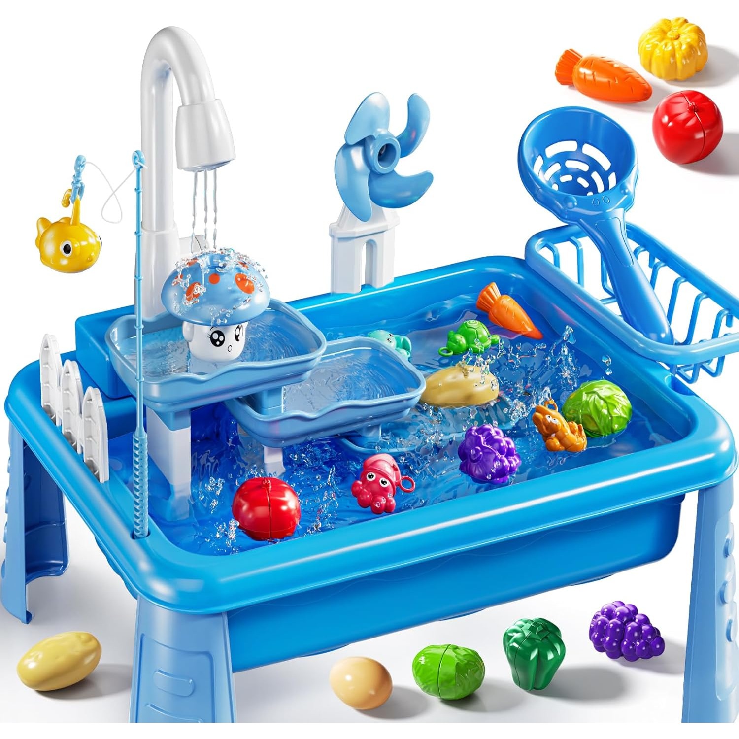 Water Table Play Sink Toy for  - Kids Outdoor Water Table recension och pris