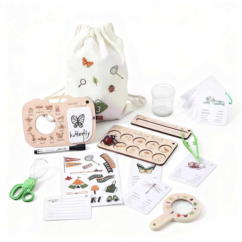 Kid Montessori Toys Baby Outdo - Kids Outdoor Explorer Set recension och pris
