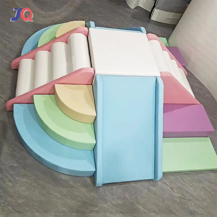 Macaroon-Colored Kids Soft Pla - Kids Outdoor Play Equipment recension och pris
