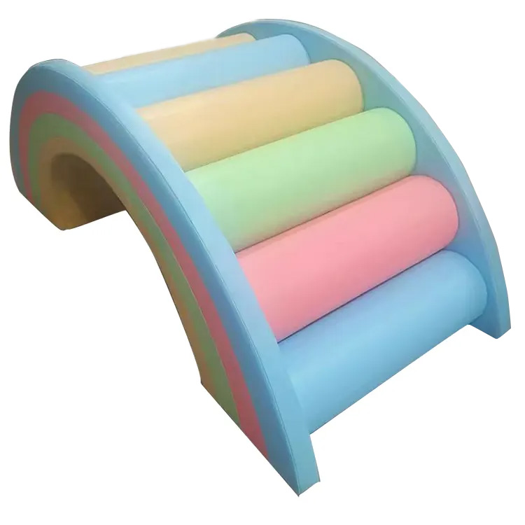 Macaroon-Colored Kids Soft Pla - Kids Outdoor Play Equipment recension och pris