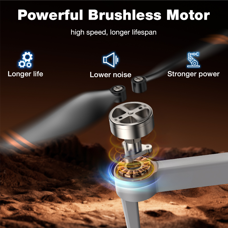 NEW Hot L017 Pro Drone Brushle - Kids Outdoor Play Equipment recension och pris