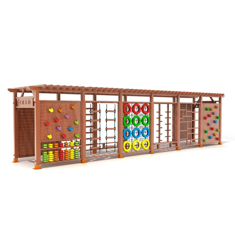 Outdoor Climbing Rock Frame Wo - Kids Outdoor Jungle Gym recension och pris