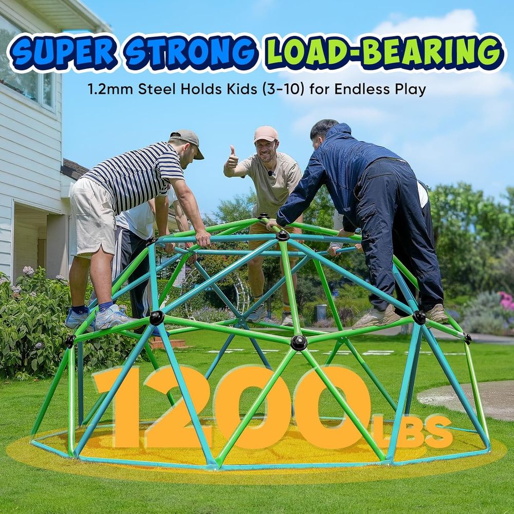 Zupapa10T ClimDome with Hammoc - Kids Outdoor Jungle Gym Dome recension och pris