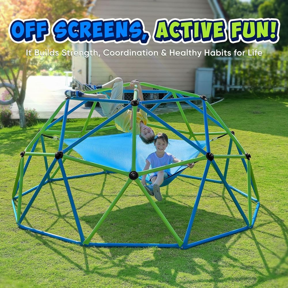 Zupapa10T ClimDome with Hammoc - Kids Outdoor Jungle Gym Dome recension och pris