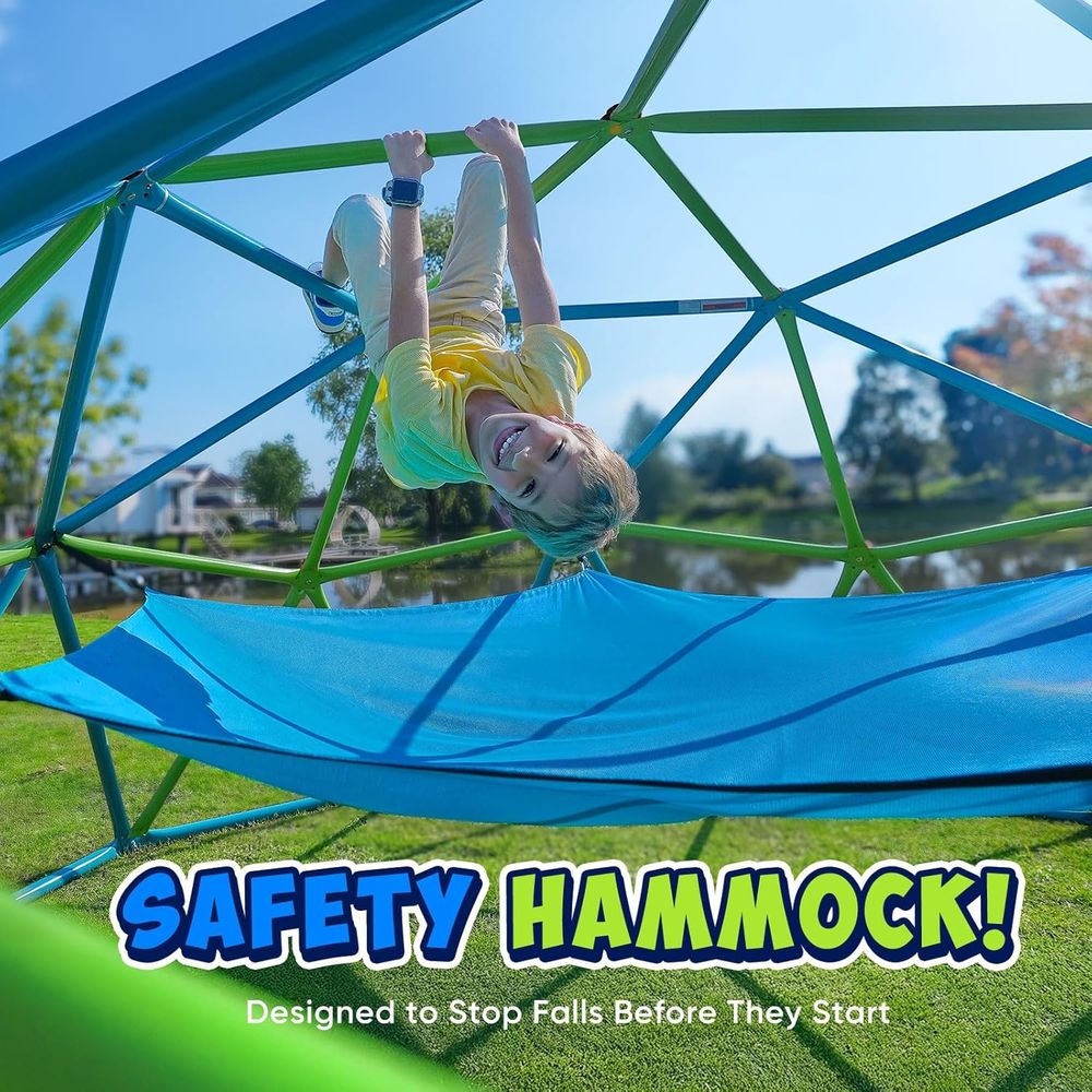 Zupapa10T ClimDome with Hammoc - Kids Outdoor Jungle Gym Dome recension och pris